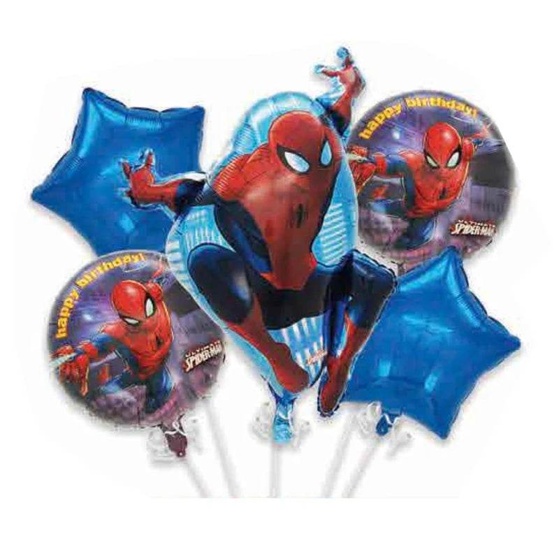 Spidey And His Amazing Friends Birthday Decoration Party Supplies Paper Cups Plates Napkins Tableware Tablecloth Kids Balloons - AIAZ