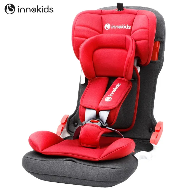 Ik-06 Innokids Child Safety Seat 360 Degree Rotating Car With 0-12 Years Old Baby Can Sit And Lay Isofix Latch Grey