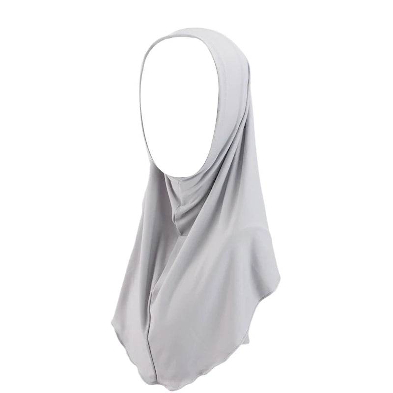 Muslim Hijab Scarf Turban For Woman Ladies Islamic Head Wrap Hijabs Instant Neck Cover Shawl Turbans Cap Headscarf - AIAZ