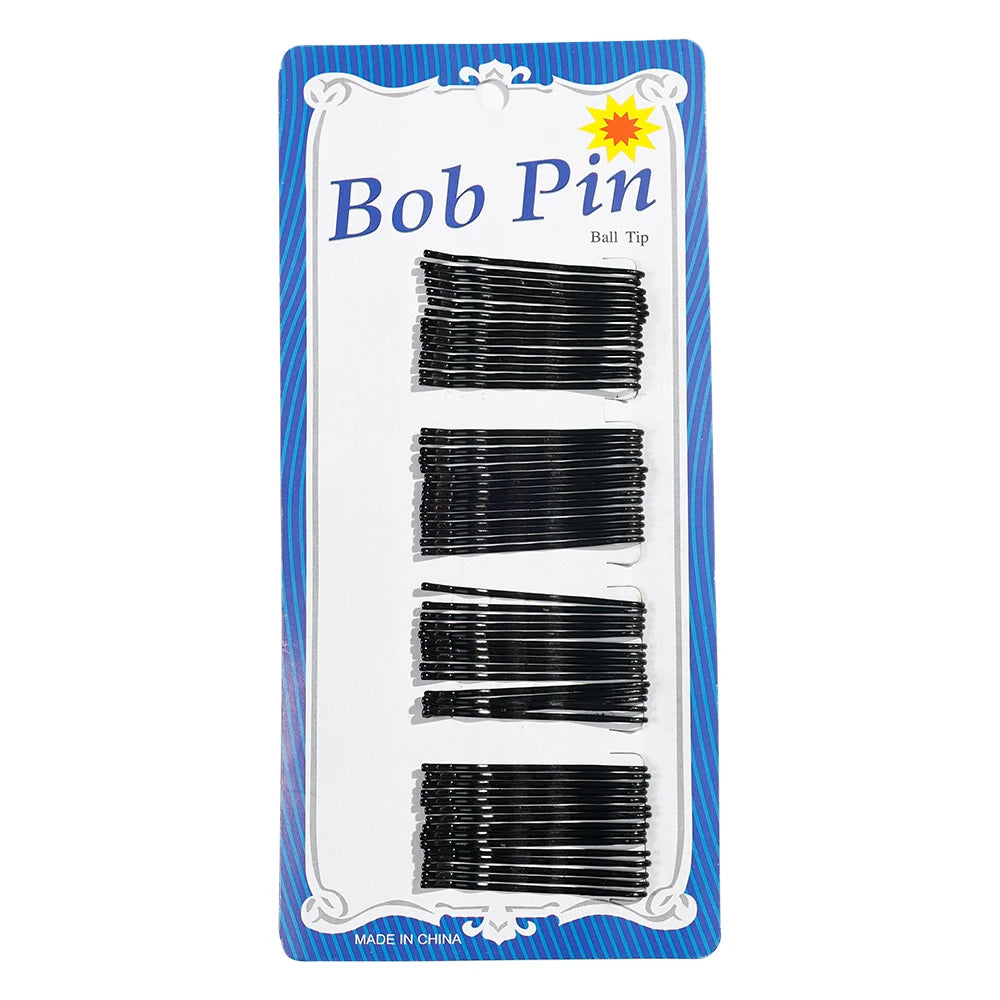 30/180Pcs Black Hair Clips U-Shaped Bobby Pin Invisible Wavy Hairpin Hairstyle Styling Metal Hair Grip Barrette Hair Accessories