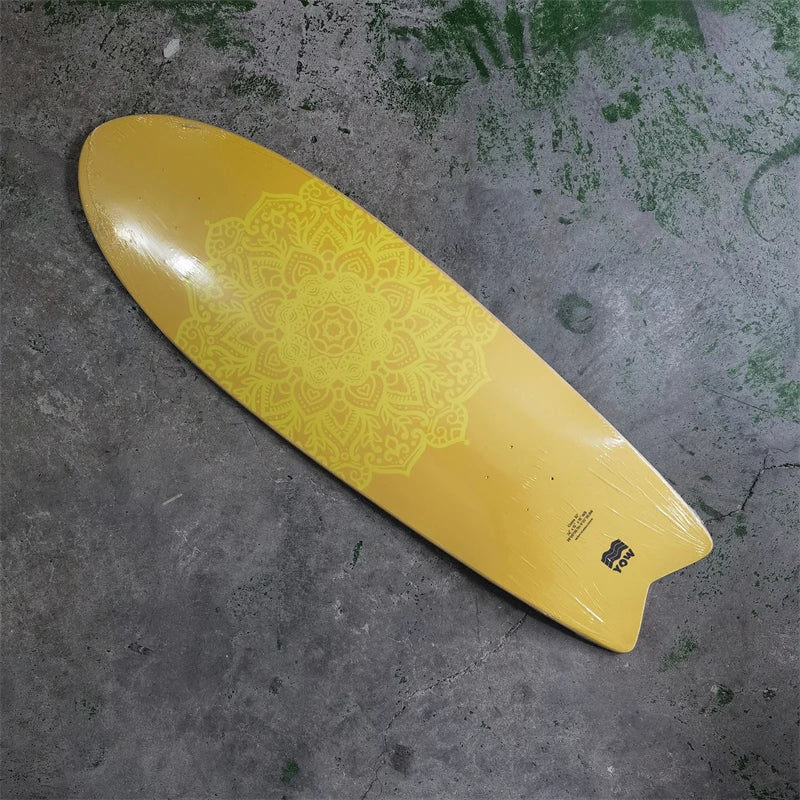 YOW land surf skateboard longboards whole kits good quality spring system branded with trucks wheels bearings and tool