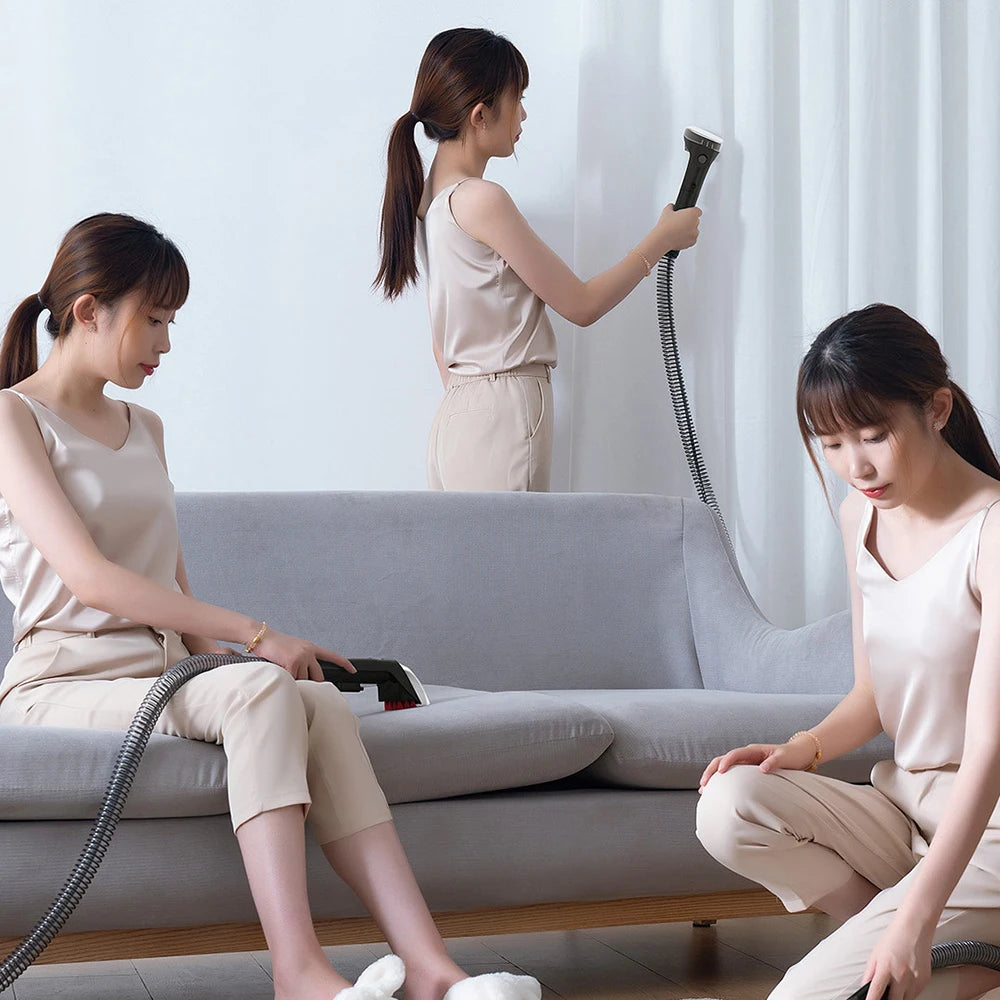 Portable Compact Carpet Cleaner for Household Sofa Carpet Curtain Car Vacuum Cleaner Spray Suction Integrated Cleaning Machine