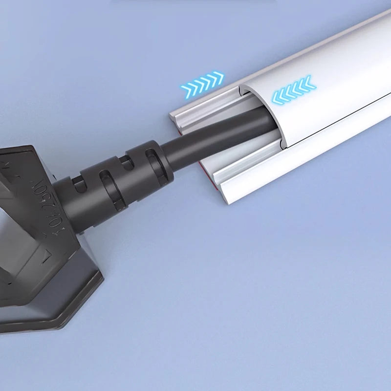 50cm Cord Hider Tv Cable Hider Wall Kit  Wall Cord Concealer Cable Cover Wall Wire Management Cord Covers for Wall Mounted TV