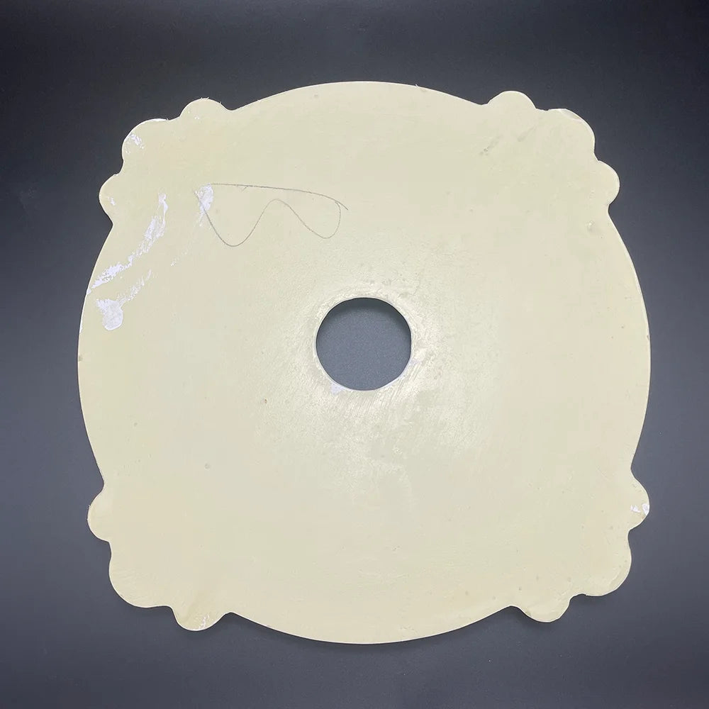 White PU lamp panel imitation gypsum resin PVC polyurethane construction home decoration decoration material disc foam