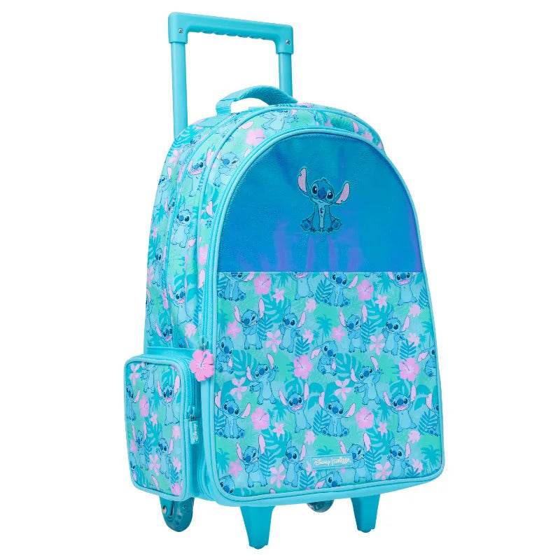 Genuine Smilgle Stitch Backpack Large Capacity For Primary And Secondary School Students Cartoon Lunch Bag Water Bottle Gifts - AIAZ