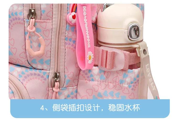 School Bags Girls Casual Travel Backpack Children Middle School Students Backpacks Business Oxford Waterproof Rucksack No Wheel - AIAZ