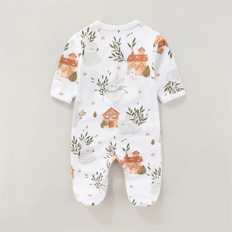 Newborn Baby Clothes New Autumn Winter Baby Bodysuit Summer Girl Romper Soft Boys Jumpsuit Children's Clothes 0 to 9 Months