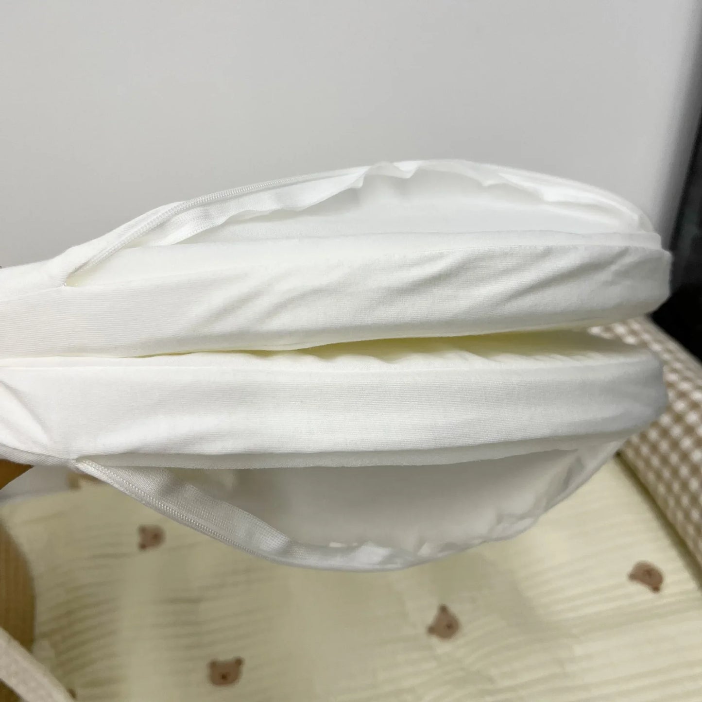 Ins Newborn Hand Basket Cotton Rope Woven Crib Baby Cradle Portable Outdoor Sleeping Infant Accessories Photography Props Gifts