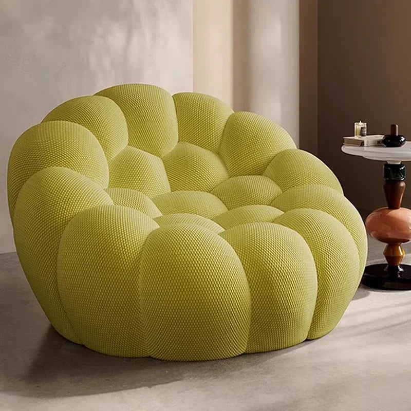 Minimalist European Living Room Sofas Design Double Adult Puffs Bubble Backrest Compressed Boneless Chaise Divano Furniture Home