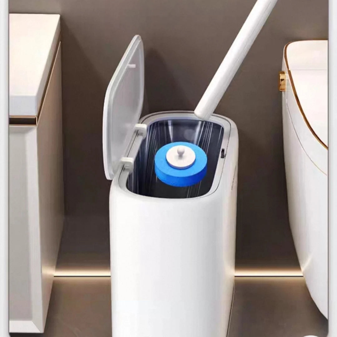 Toilet Brush Disposable Wallmounted Toilet Cleaner Replacement Head Long Handle Cleaning Tool Brush WC Kit Bathroom Accessory