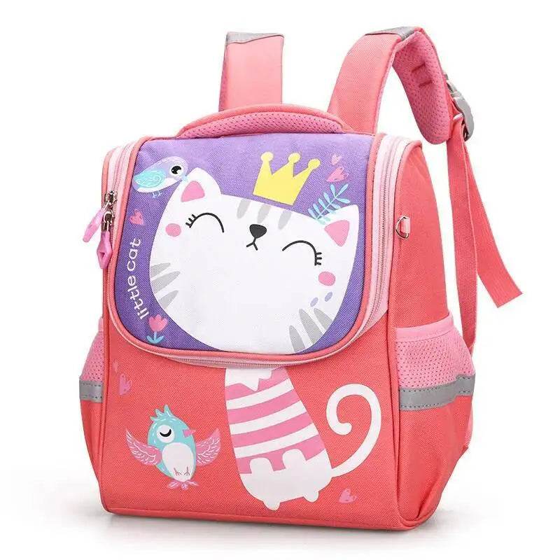 Children School Bags Girls Boys Backpacks Kindergarten Schoolbag Cartoon Animal Toddler Kids Backpack For 2-8 Years - AIAZ