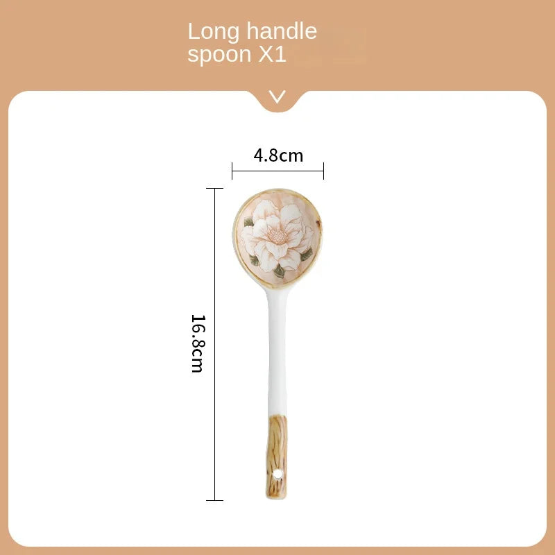 High-quality Ceramic Spoons Wholesale Combinations Household Gift Tableware Sets
