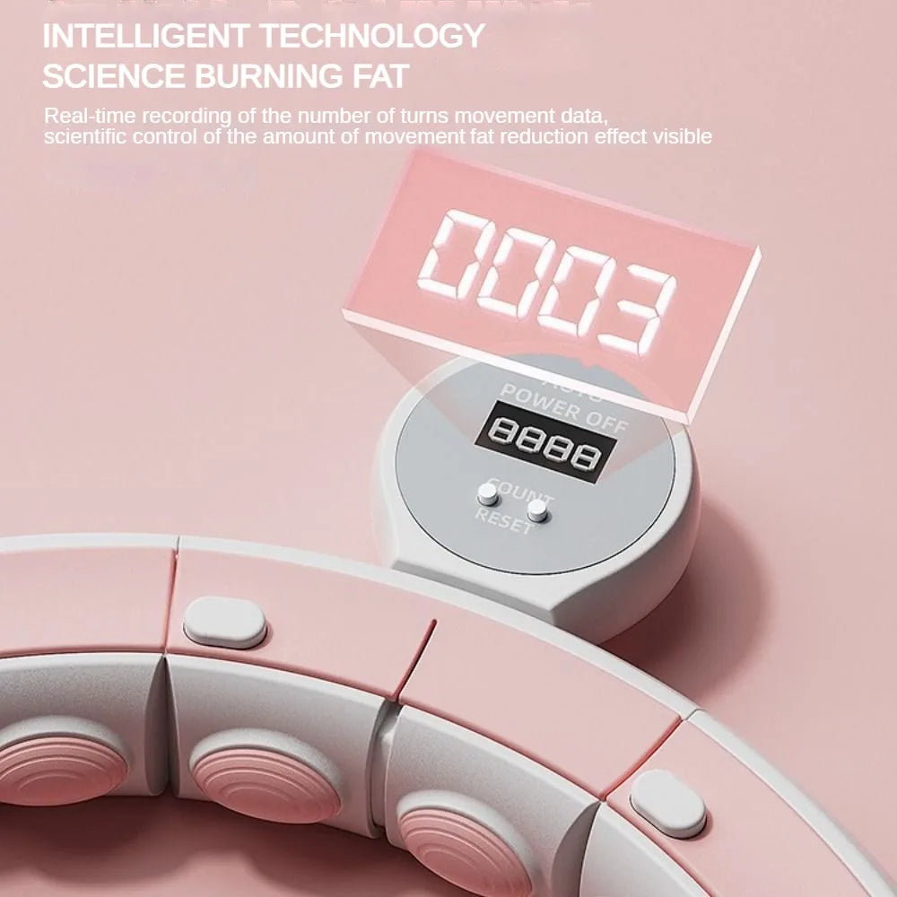 Intelligent Hoola Hoop Equipment Fitness Slim Tummy Concealment Exercise Equipment Weight Loss Fat Burning Exercise Sport Hoops