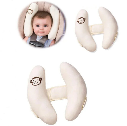 Soft Adjustable Infant Child Baby Head Protection Pad Car Seat Stroller Pillows Safety Head Neck Cushion Pad Support