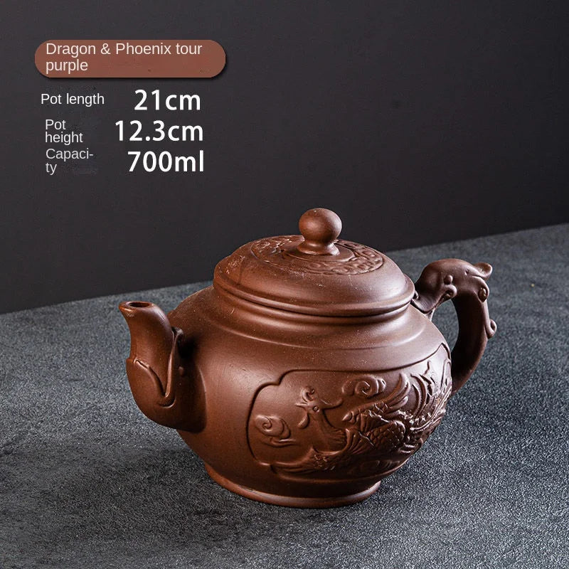 Pot for Tea Sets Hot Selling Purple Clay Pots Yixing Clay Kettle Teapot Set Samovar Oriental Moroccan Teapot and Cup Set Gaiwan