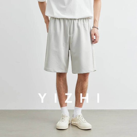 2025 New Men's Fitness Sports Shorts Men's Summer Trend Breathable Loose Leisure Running Basketball Training Fitness Pants - AIAZ