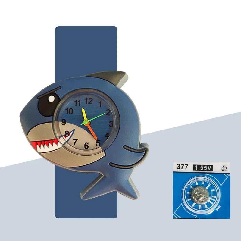 Baby Birthday Gift Children Toys Watches Cartoon Animal Dial Bracelet Kids Watches for Boy Girl 2-15 Years Old Child Clock - AIAZ