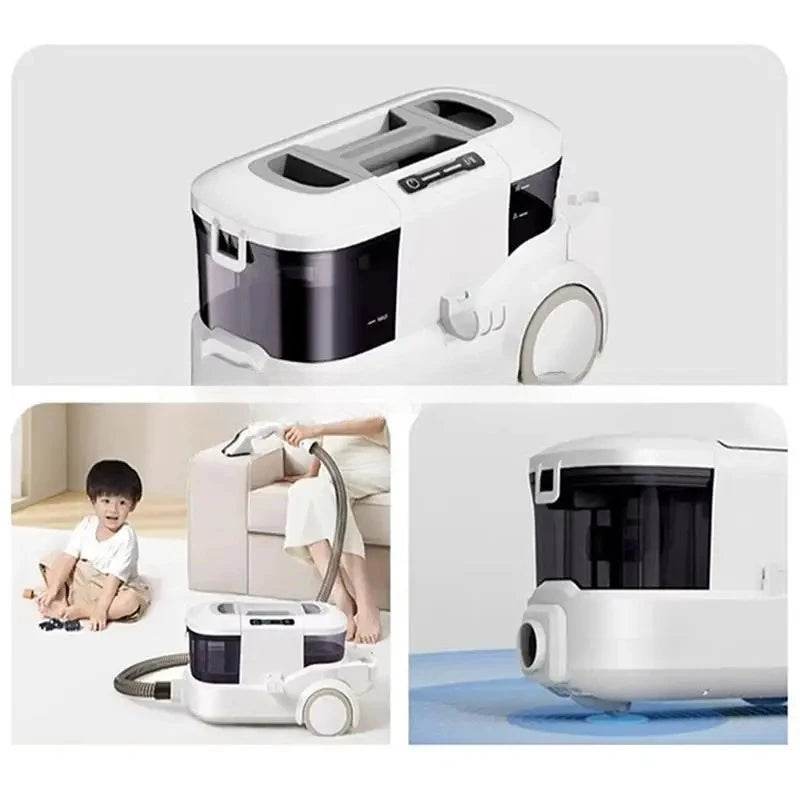 Multi-Functional Fabric Sofa Carpet Clean Machine Spray Suction Integrated Carpet Mattress Cleaning Artifact Home Car Cleaner - AIAZ
