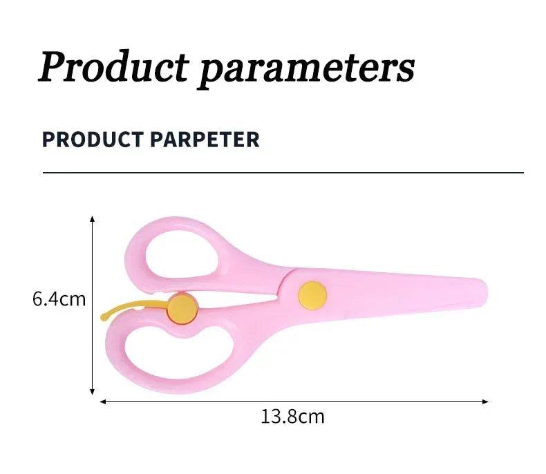 Cute handmade Paper Cuttings plastics scissors handmade DIY supplies School office supplies art tools stationery kawaii pens - AIAZ