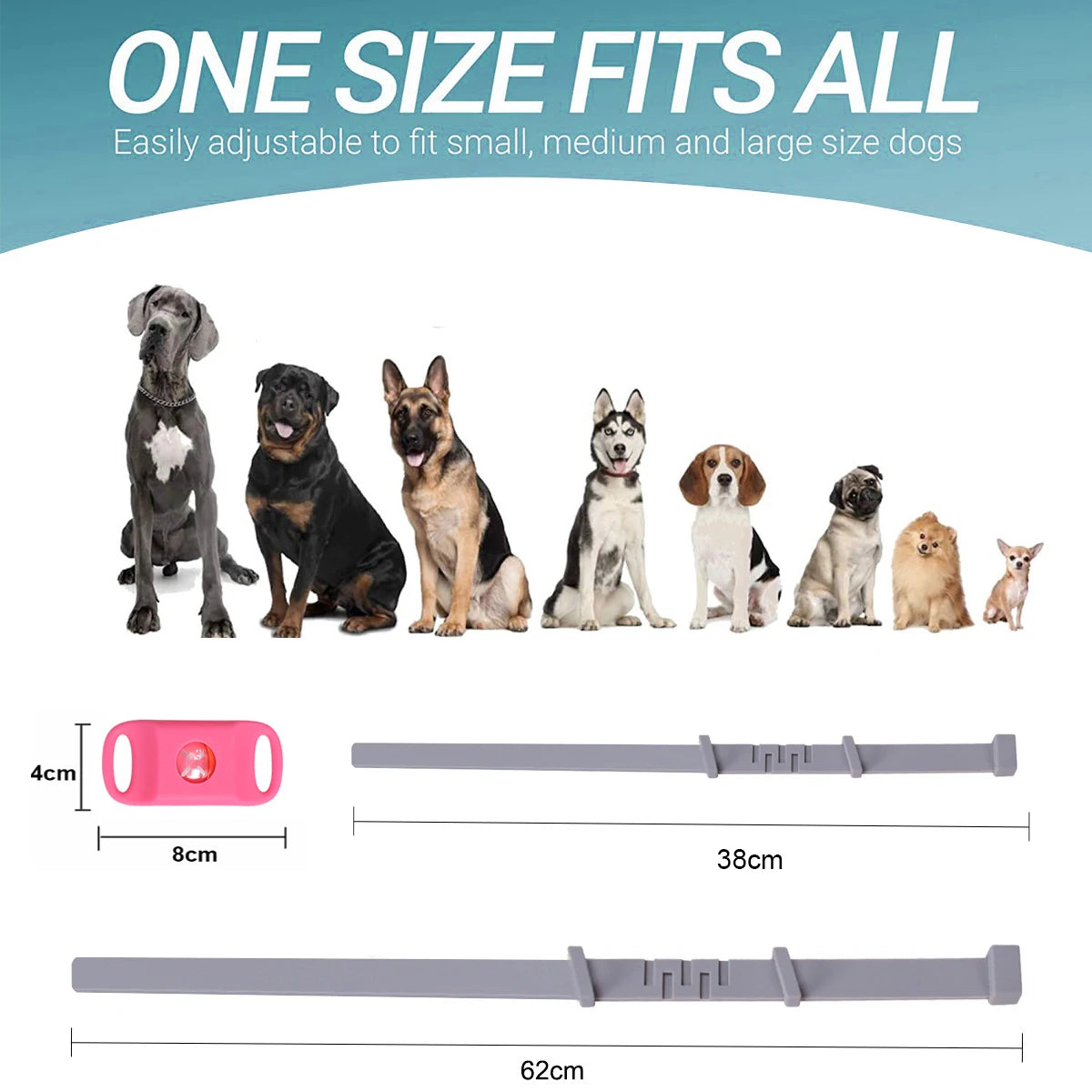 Natural Pets Anti - Flea & Tick Essential Oil Pendant Dogs Cats Safe Collar Wearable Pet Tags with Essential Oils to Repel Pests