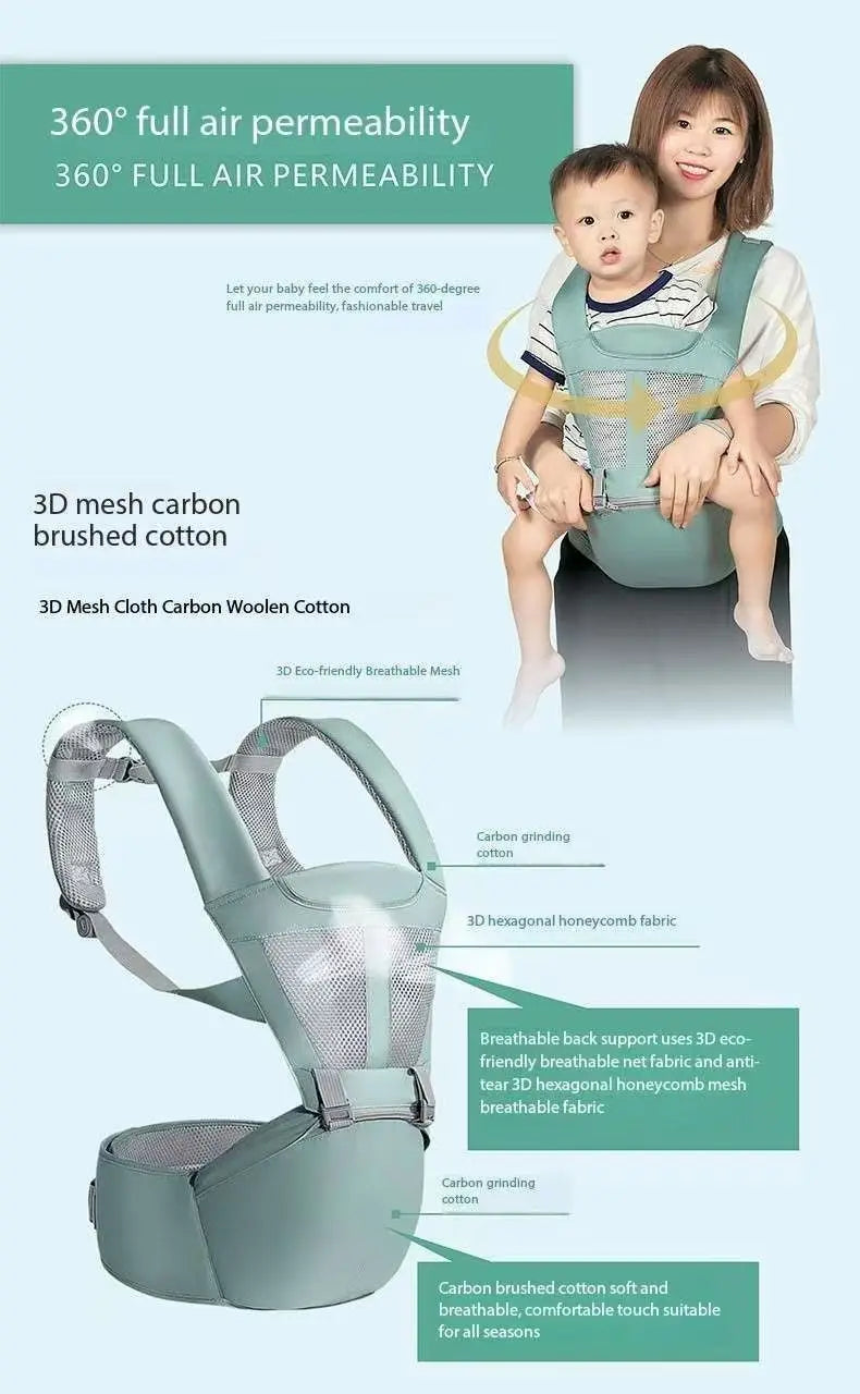 BBL Baby Carrier Baby Sling Ergonomic Infant Multifunctional Stool Backpacks Carriers Kangaroo Newborn Carry Holder