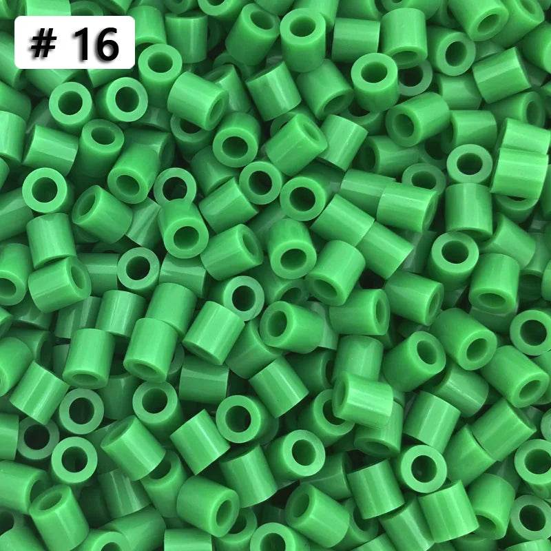 5MM 1000PCs Pixel Puzzle Iron Beads for kids Perler Hama Beads Diy High Quality Handmade Gift toy Fuse Beads - AIAZ