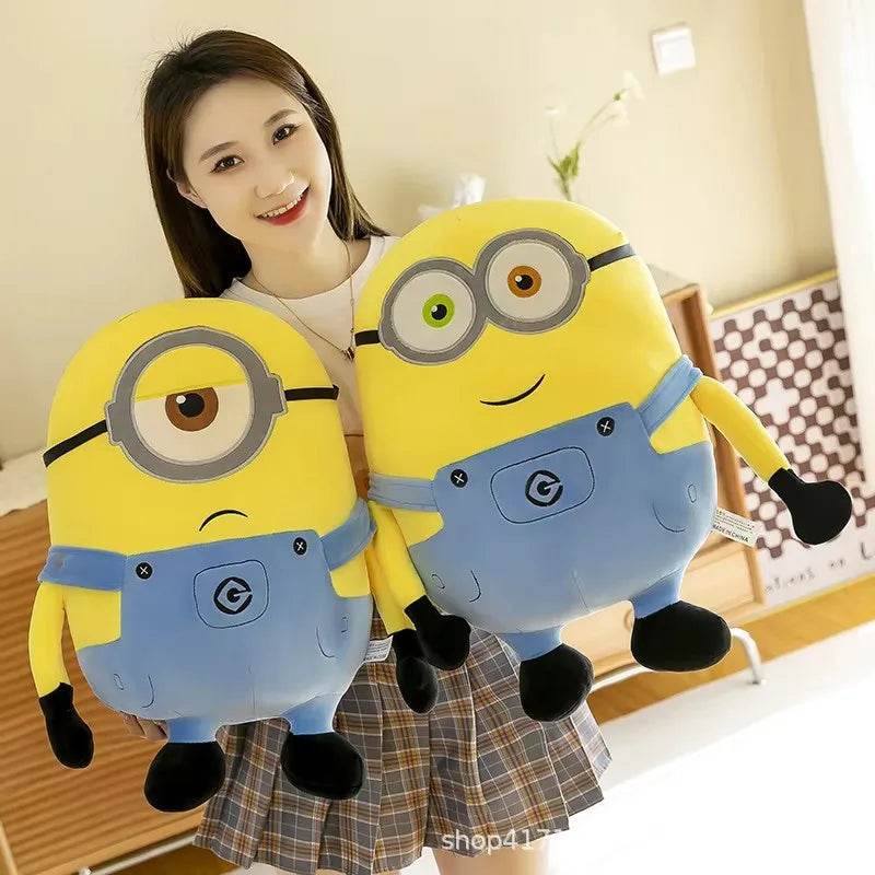 Cute Minions Movie Characters Yellow Plush Toys Bob Stuart In Jeans Soft Dolls Toys & Hobbies Christmas Birthday Gift - AIAZ