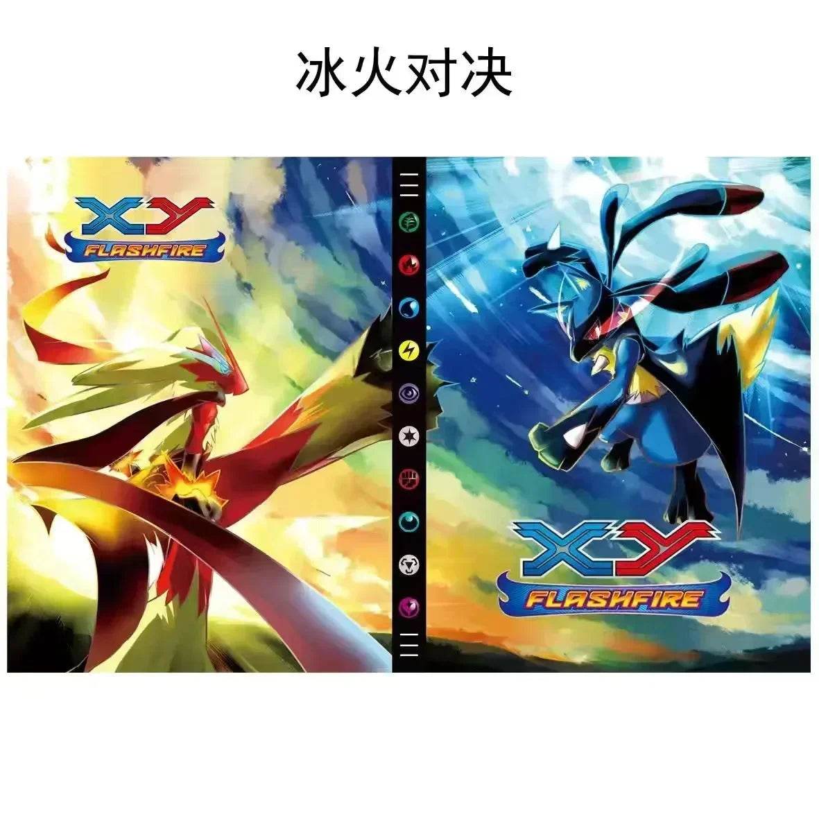 2025 New 9-Pocket Page 432Pcs Holder Album Toys Collections Pokemones Cards Album Book Top Loaded List Toys Gift for Children - AIAZ