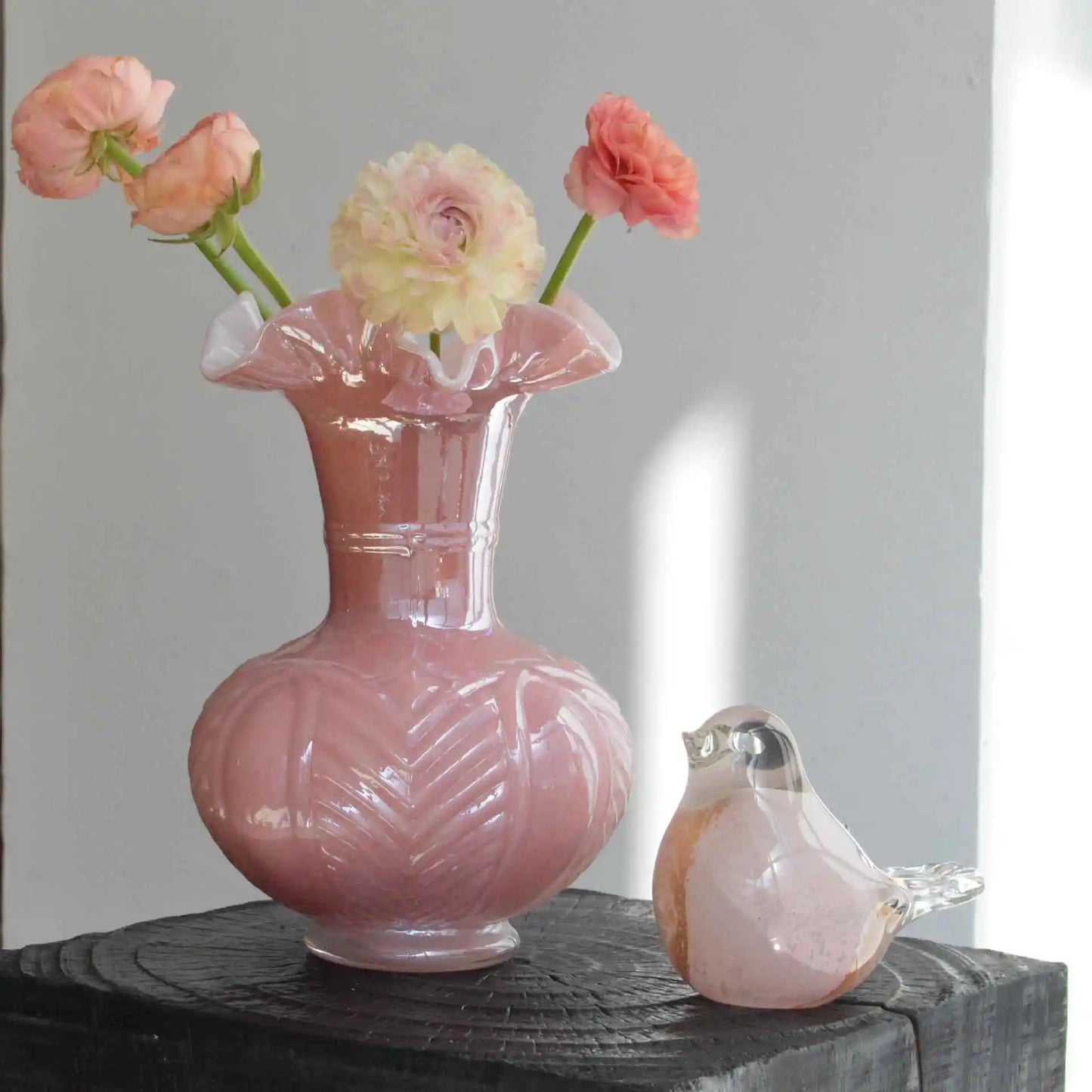 Modern mat Handmade Glass Pumpkin aped Vase for Flower Decoration Living Room Desktop Home Decorative Ornaments