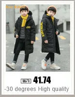 -30 degree Winter Ski Suit Plus Velvet Baby Jumpsuit Boy Overalls Warm Kids toddler girl Clothes Children Clothing coat overcoat