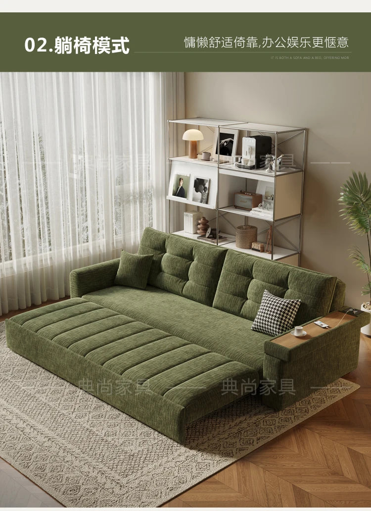 Design Folding Sofas Expand Contract Soft Living Room Double Sofas Receive Simple Juego De Muebles Para Sala Home Furniture