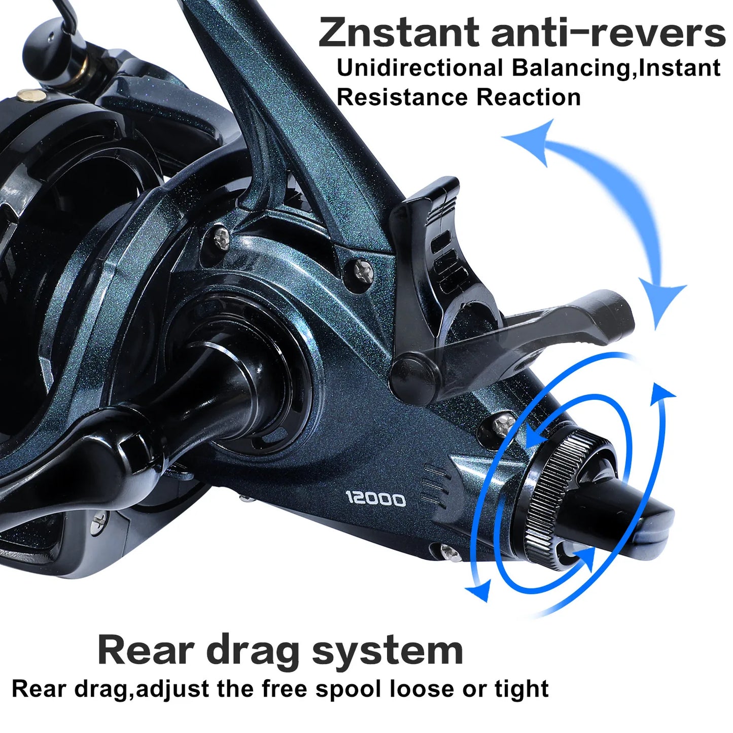 Sougayilang Fishing Reel 13+1BB 4.6:1 Gear Ratio Jigging Reel Max Drag 25KG Anti-corrosion Spinning Reel for Saltwater Pesca