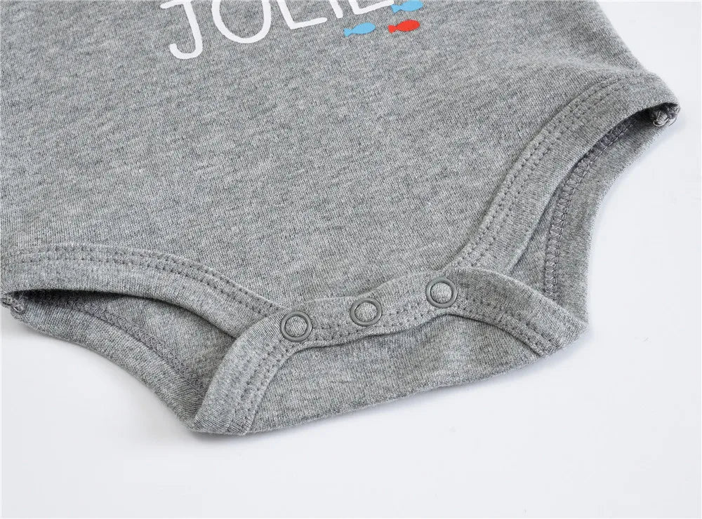 Kavkas Baby Boys Girls Bodysuit 3 PCS Long Sleeve 100% Cotton Baby Clothes 0-12 Months Newborn Body Bebe Jumpsuit Clothing