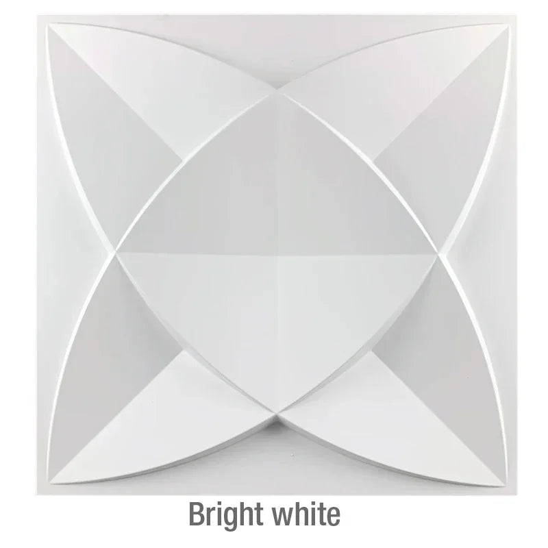 30cm house wall renovation geometric 3D wall panel non-self-adhesive 3D wall sticker art tile 3d wallpaper room bathroom ceiling