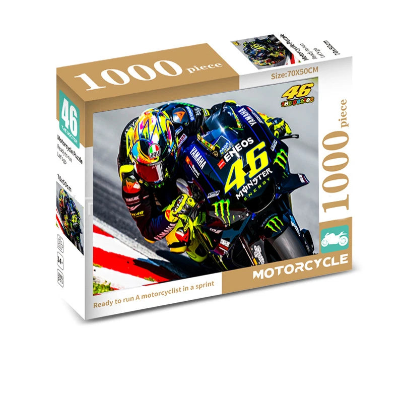 75*50cm 1000pcs Puzzle Difficult Adult World Famous Painting Puzzle Landscape Stress Relief Education Puzzle Toys