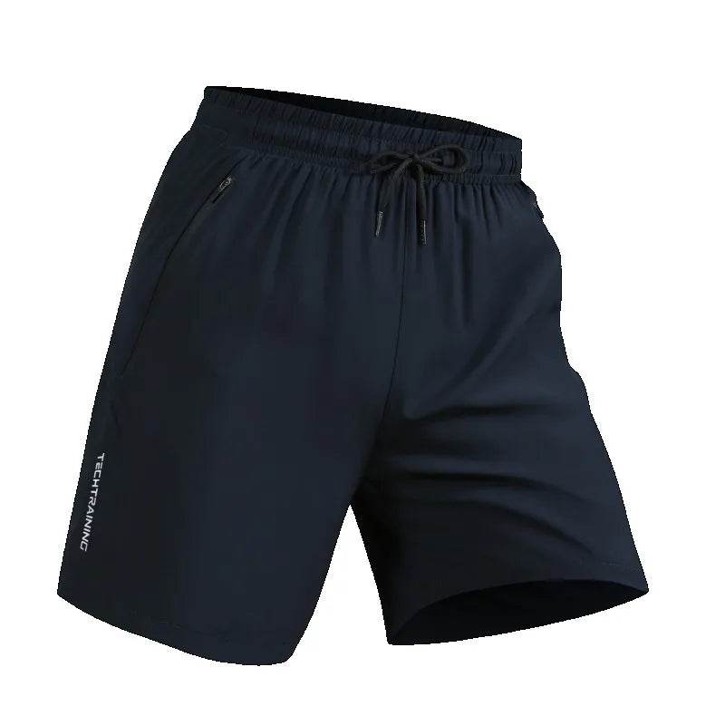 Trendy NEW 2025 Summer Men's Loose Shorts Above Knee Cross Border Beach Basketball Shorts Sweat Absorbing Casual Shorts - AIAZ