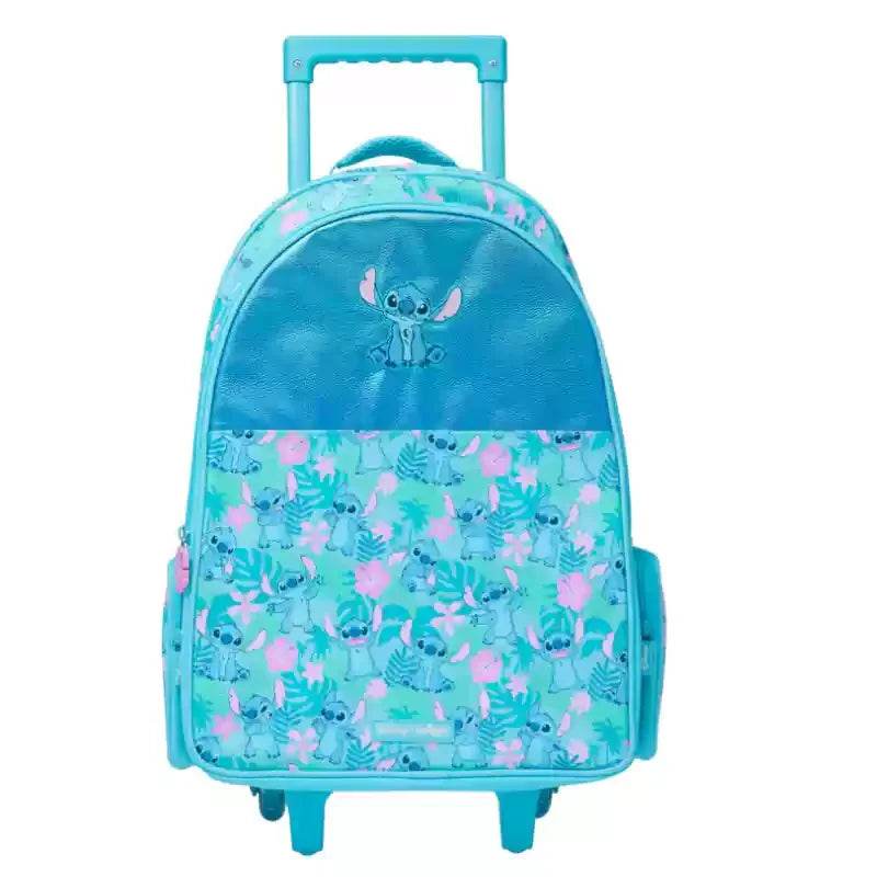 Genuine Smilgle Stitch Backpack Large Capacity For Primary And Secondary School Students Cartoon Lunch Bag Water Bottle Gifts - AIAZ