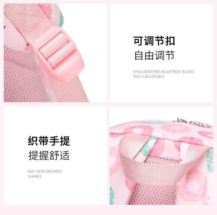2025 New 3 Pcs Sets Student Schoolbag Girls Fashion Leisure Large Capacity Backpack Junior High School Shoulders Backpack - AIAZ
