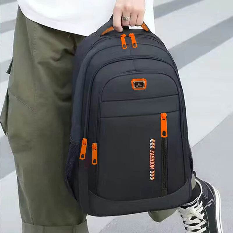 Men's and Women's Dual-Shoulder Backpacks, School Bags, School Bags for High School Students, Travel Dual-Shoulder Backpacks - AIAZ
