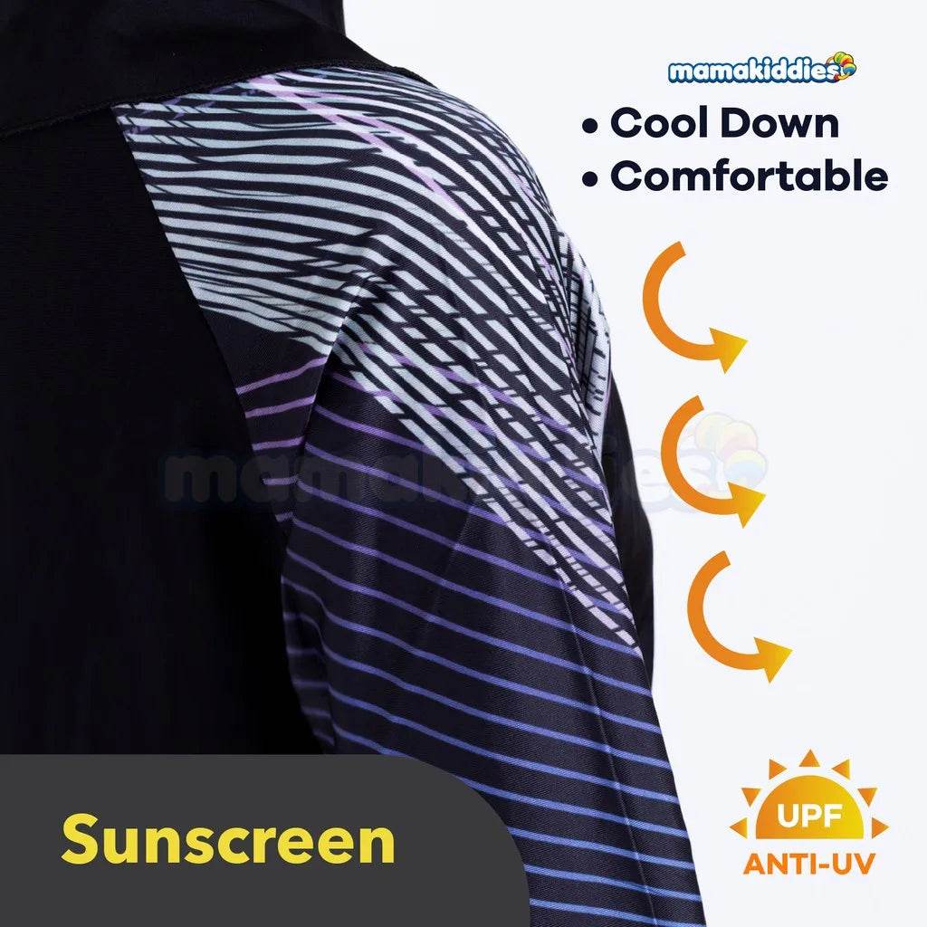 Muslim wimwear Women Hijab Swimsuit Modest Swimming Suit Islamic Cover Ups Burkini Hijabs For Woman Long Sleeve Bathing Swim - AIAZ