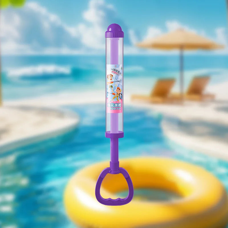 Pusher Type Fun Fireworks Water Jet Spray Toy Water Blasters Water Fights Games Water Splashing Festival Prop Summer Water Gun