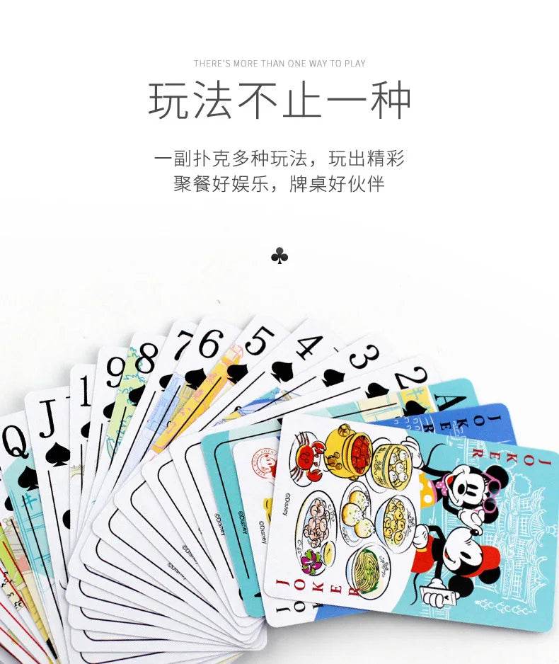 Disney Stitch Poker Lots-o'-Huggin' Bear Playing Cards Playing Cards Poker Indoor Family Entertainment Board Games - AIAZ