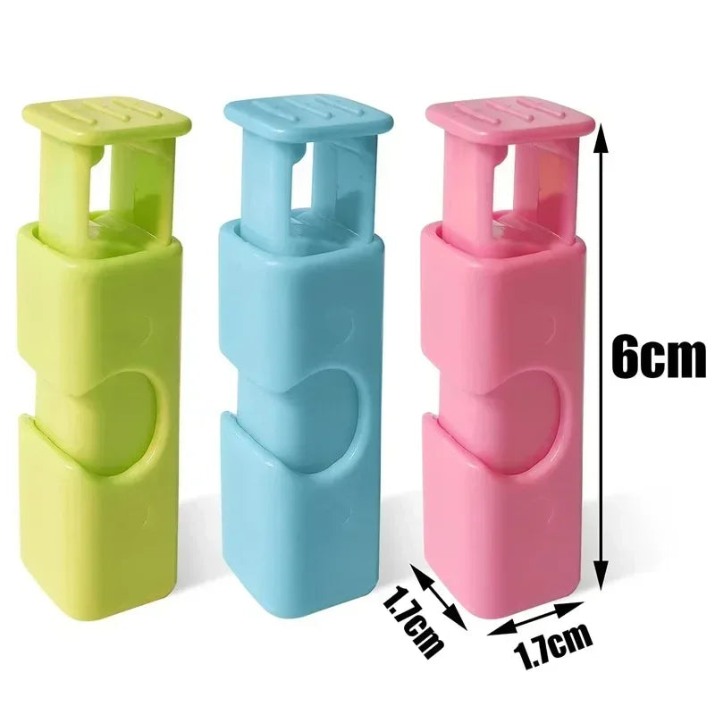 12/1Pcs Food Sealing Clips Bread Storage Bag Clips For Snack Wrap Bags Spring Clamp Reusable Kitchen Organization Sealing Clamp