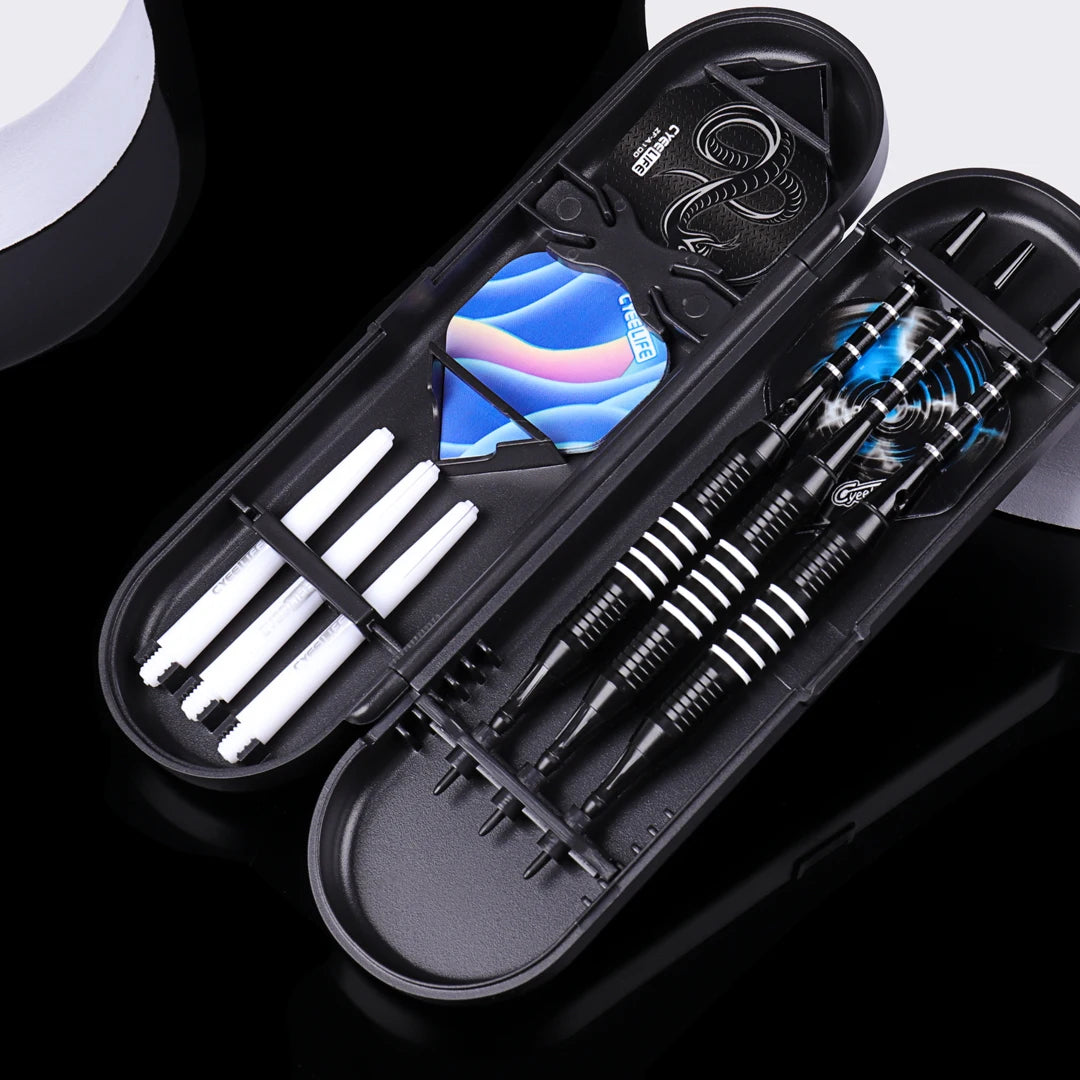 CyeeLife 18g Soft tipped Darts Professional Indoor plastic tip Darts Set For Electronic Dartboard Games Plastic storage box