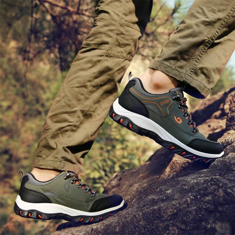 Men Shoes Leather Casual Shoes For Men Sneakers Spring Autumn Winter Shoes For Male Tennis Lightweight Walking Shoes - AIAZ
