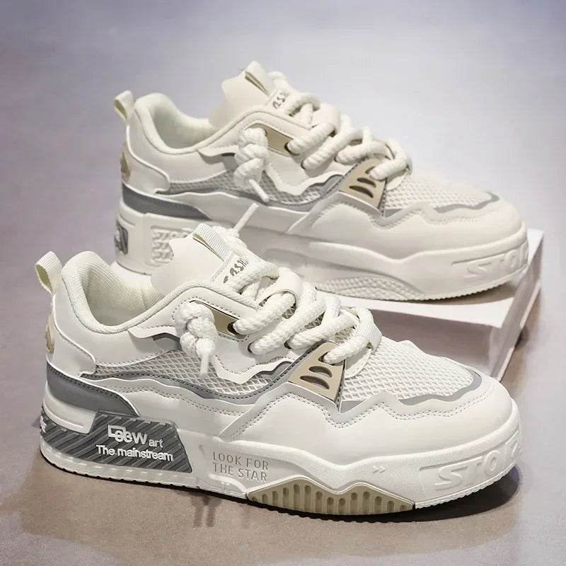 Men Shoes Platform Male Sneakers 2025 New Vulcanized Shoes for Men Casual Running Shoes Large Size 45 46 Hot Sapatos Masculinos - AIAZ