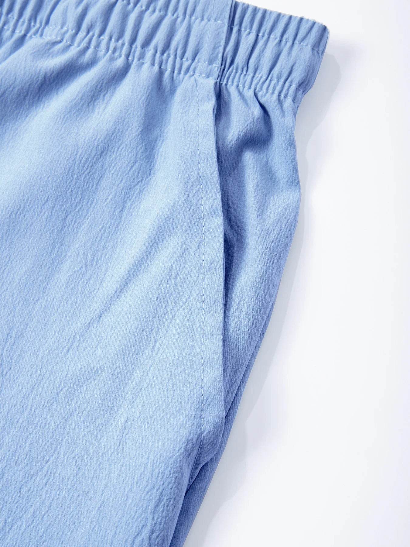 Men's Casual Trousers 2025 Spring/Summer New Man Large Size white Straight trousers Solid Beach black Fitness Pants S-XXXL - AIAZ