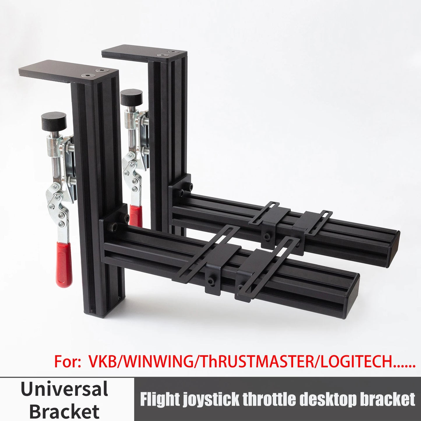 Flight Simulator Joystick THROTTLE STICK Desktop Mounting Bracket For Logitech X56 X55 X52 Thrustmaster T16000M TCA VKB WINWING