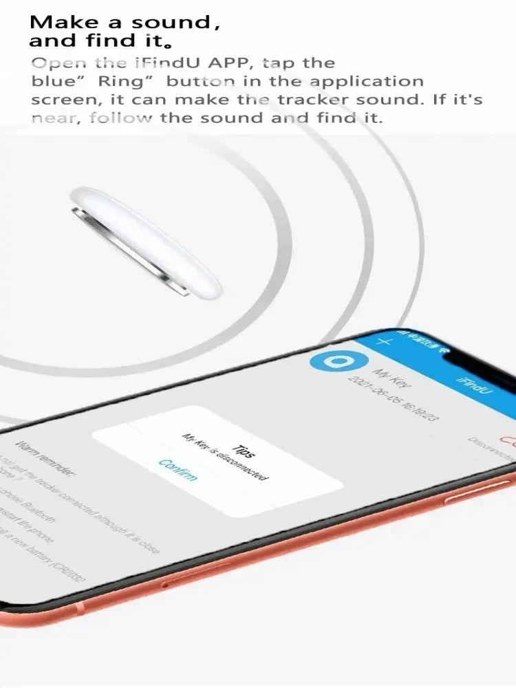 Xiaomi Mini GPS Tracker System Find My App Air Tag Smart Bluetooth Locator Child Finder Bag Anti-Loss Pet Collar With Tracker