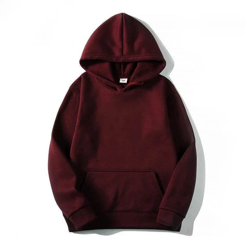 Hoodies for men and women 2025 autumn new item heavyweight American high street men's top plus size hooded pullover - AIAZ